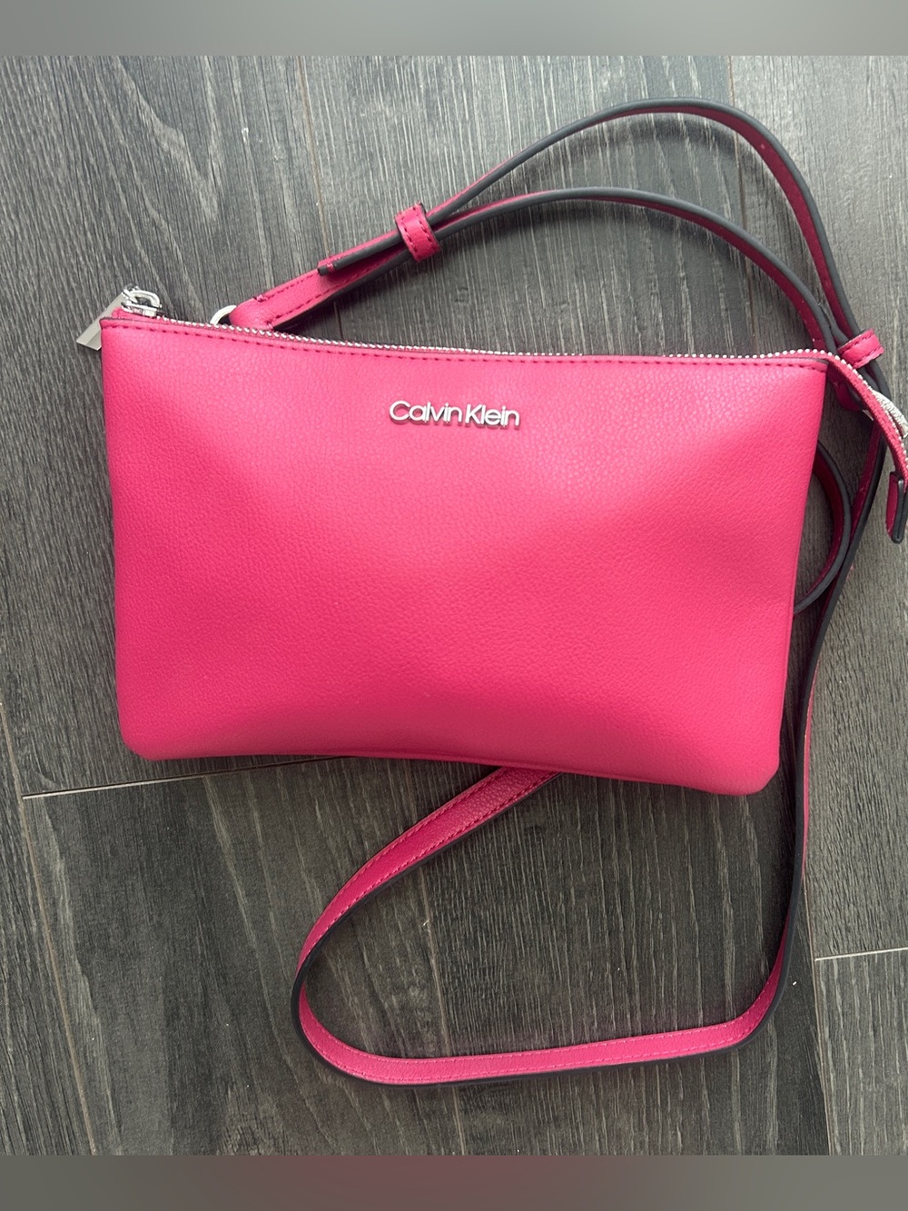 Calvin Klein Vibrant Pink Crossbody Bag